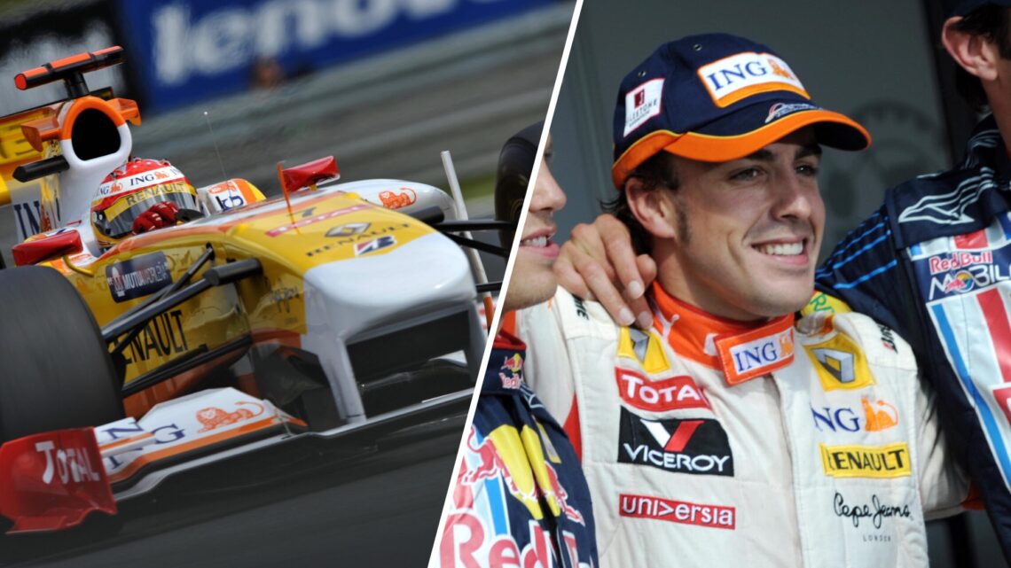 When Fernando Alonso didn't know he was on pole for the 2009 Hungarian GP.