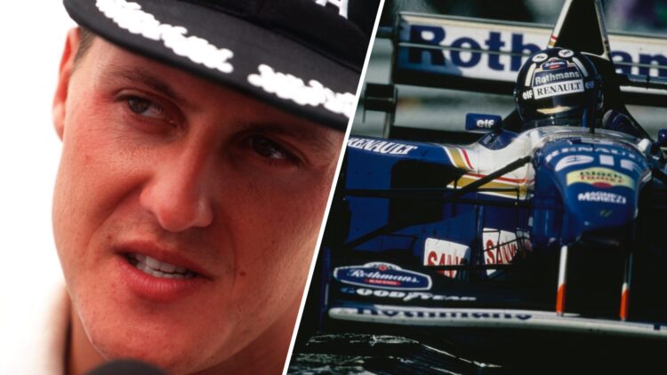 Michael Schumacher called Damon Hill 'really stupid' after 1995 British GP clash.