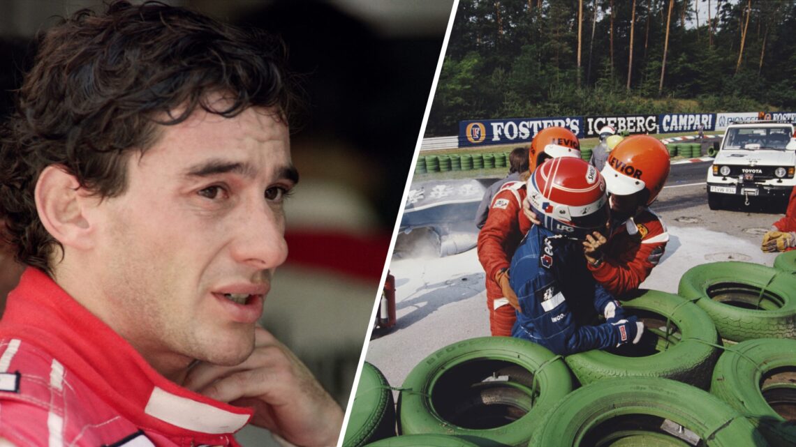 Ayrton Senna saved the life of Erik Comas at the 1992 Belgian GP.