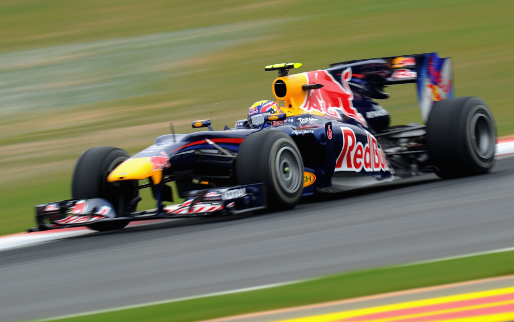 Mark Webber during the 2010 Korean GP.