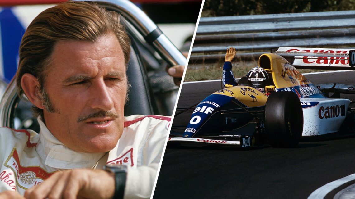 When Damon Hill became the first son of an F1 world champion to win a race.