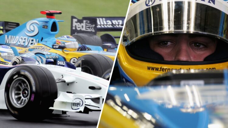 Fernando Alonso's impressive opening lap in Hungary 2006.