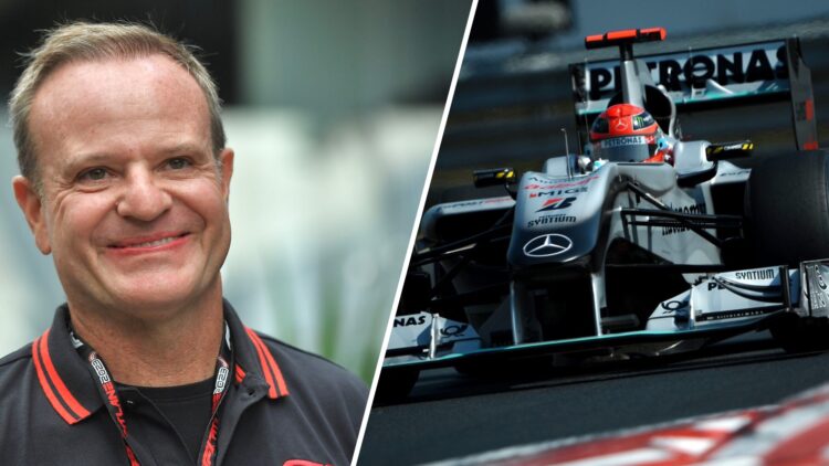 Rubens Barrichello once asked Michael Schumacher to be black flagged.